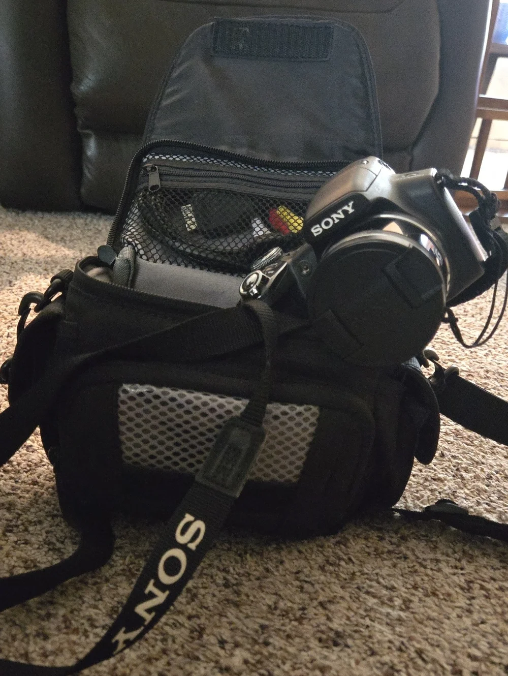 SONY CYBERSHOT MODEL DSC HX1 ...WITH ACCESSORIES/BAG